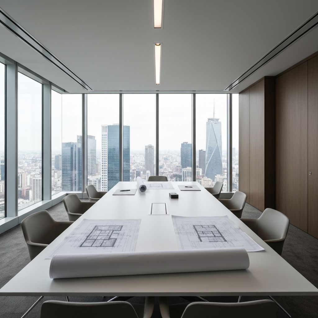Modern conference room
